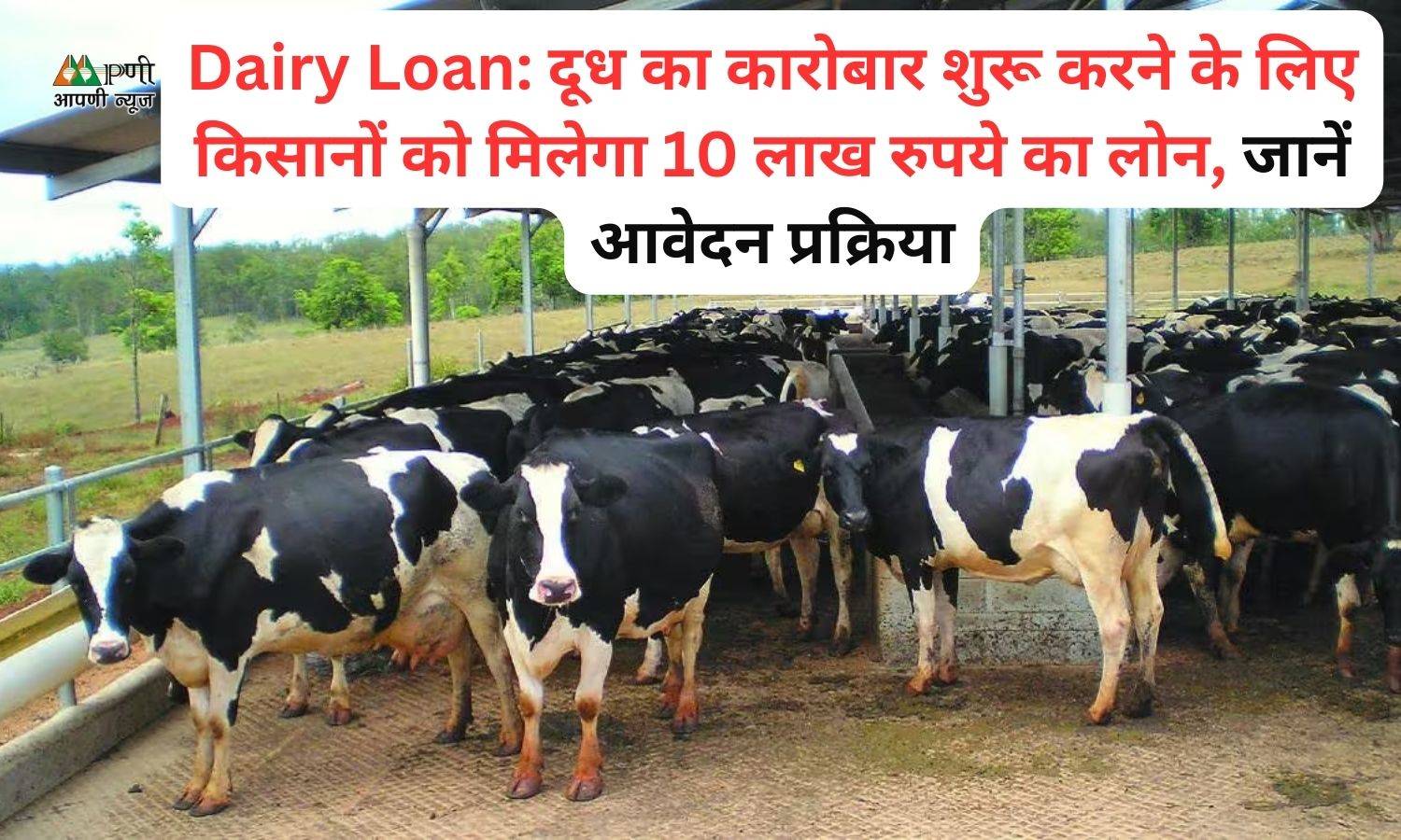 Dairy Loan: दूध का कारोबार शुरू करने के लिए किसानों को मिलेगा 10 लाख रुपये का लोन, जानें आवेदन प्रक्रिया