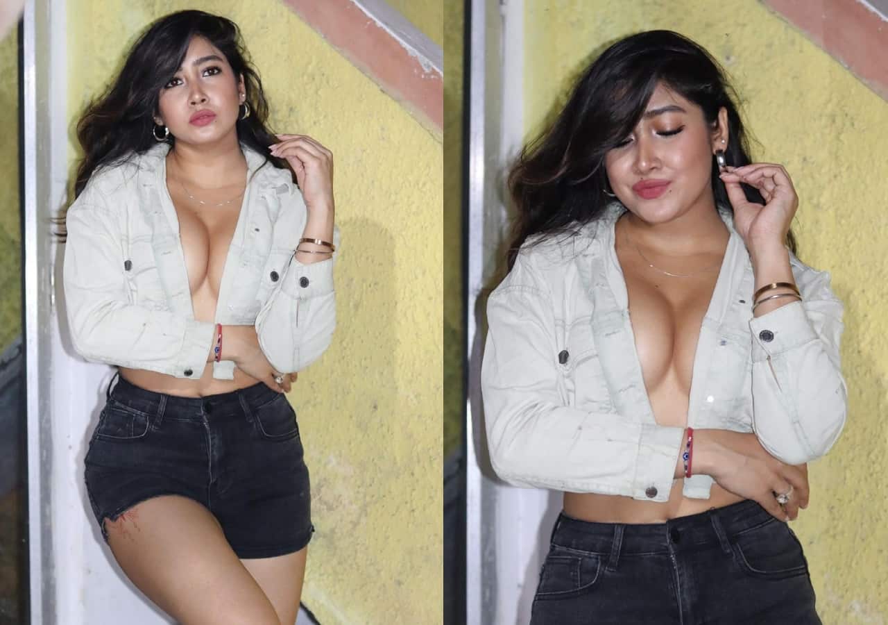 Sofia Ansari pics: सोफिया अंसारी ने शर्ट के बटन खोलकर मारे ऐसे ऐसे पोज की फेन्स का हुआ पारा गर्म, देखें तस्वीरें