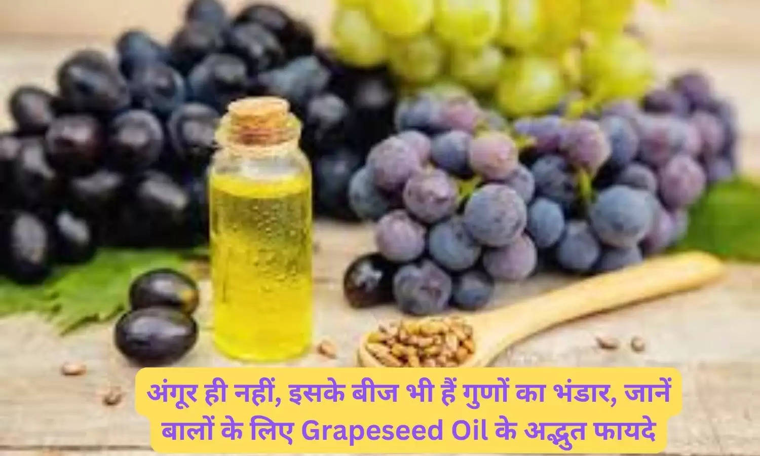 अंगूर ही नहीं, इसके बीज भी हैं गुणों का भंडार, जानें बालों के लिए Grapeseed Oil के अद्भुत फायदे