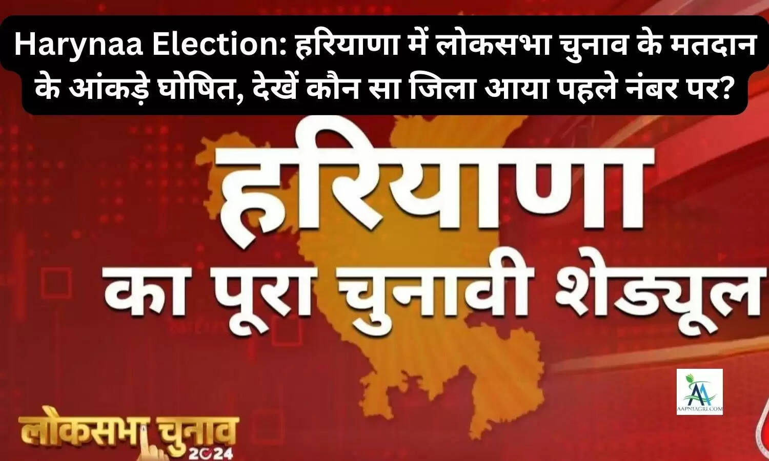 Harynaa Election: हरियाणा में लोकसभा चुनाव के मतदान के आंकड़े घोषित, देखें कौन सा जिला आया पहले नंबर पर?